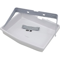 Ergotron Accessory Tray - 5.90 kg Weight Capacity - 416.6 mm Width x 330.2 mm Depth x 76.2 mm Height - Plastic, Steel - White, Grey