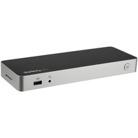 StarTech.com USB C Dock - 4K Dual Monitor HDMI & DisplayPort USB Type-C Docking Station - 60W Power Delivery, SD, 4-port USB 3.0