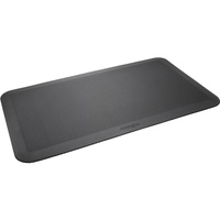 Kensington Anti-fatigue Mat for Workstation - Workstation - 899.16 mm Length x 500.38 mm Depth x 17.78 mm Thickness - Gel, Rubberized - Black - 1Each