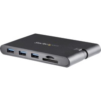 StarTech.com USB Type C Docking Station for Notebook - 85 W - Black - 5 x USB Ports - 3 x USB 3.0 - USB Type-C - Network (RJ-45) - HDMI - VGA - - - X