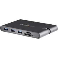 StarTech.com USB Type C Docking Station for Notebook - 85 W - Black - 5 x USB Ports - 3 x USB 3.0 - USB Type-C - Network (RJ-45)