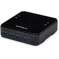 StarTech.com USB Switch - Micro USB - External - Black - 8 Total USB Port(s) - 8 USB 3.0 Port(s)