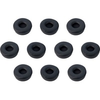 Jabra Ear Cushion - 10 Piece - Black - Leatherette