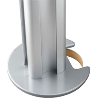 Atdec Grommet Mount for Monitor Mount, Cable - Silver - Aluminium