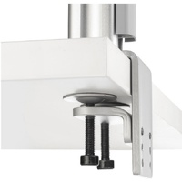 Atdec Clamp Mount for Mounting Pole - Silver - Aluminium