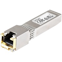 StarTech.com SFP+ - 1 x RJ-45 10GBase-T Network LAN - 1 Pack - For Data Networking - Twisted Pair10 Gigabit Ethernet - 10GBase-T
