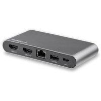 StarTech.com USB 3.0 Type C Docking Station for Notebook/Monitor - 100 W - 4 x USB Ports - 1 x USB 2.0 - 2 x USB 3.0 - USB Type-