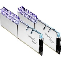 G.SKILL Trident Z Royal RAM Module - 32 GB (2 x 16GB) - DDR4-3200/PC4-25600 DDR4 SDRAM - 3200 MHz - CL16 - 1.35 V - Non-ECC - Unbuffered - Lifetime