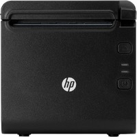 HP Desktop Direct Thermal Printer - Monochrome - Receipt Print - USB - Serial - With Cutter - Black - 250 mm/s Mono - 203 dpi - 57.50 mm Label Width