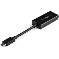 StarTech.com Video Adapter - 1 Pack - 1 x 24-pin USB 3.1 (Gen 1) Type C - Male - 1 x 19-pin HDMI 2.0b Digital Audio/Video - Female - Black