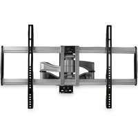StarTech.com Full Motion TV Wall Mount for 32"-75" VESA Display, Heavy Duty Articulating Adjustable Large TV Wall Mount Bracket, Silver - 1 Supported