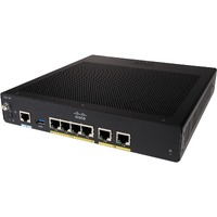 Cisco 900 C921-4P Router - 6 Ports - Management Port - Gigabit Ethernet - Desktop, Rack-mountable, Undercounter
