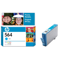 HP 564 Original Inkjet Ink Cartridge - Cyan Pack - 300 Pages