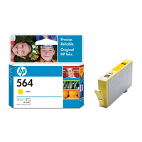 HP 564 Original Inkjet Ink Cartridge - Yellow Pack - 300 Pages