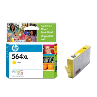 HP 564XL Original Inkjet Ink Cartridge - Yellow Pack - 750 Pages