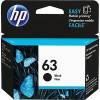 HP 63 Original Inkjet Ink Cartridge - Black Pack - 170 Pages