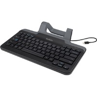 Belkin B2B191 Keyboard - Cable Connectivity - USB Type C Interface - Volume Control Hot Key(s) - Chromebook, Tablet - ChromeOS