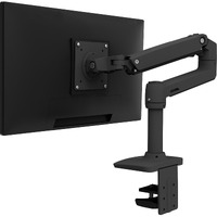 Ergotron Mounting Arm for Monitor - Matte Black - 1 Display(s) Supported - 86.4 cm (34") Screen Support - 11.30 kg Load Capacity - 75 x 75, 100 x 100