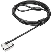Kensington ClickSafe 2.0 Cable Lock For Notebook, Tablet - 1.80 m - Keyed Lock - Carbon Steel - For Notebook, Tablet
