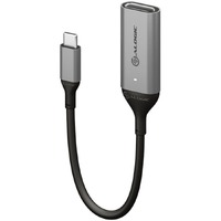 Alogic Ultra 15 cm DisplayPort/USB A/V Cable for MAC, TV, Projector - First End: 1 x DisplayPort Digital Audio/Video - Female - Second End: 1 x USB C