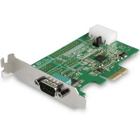 StarTech.com Serial Adapter with 16950 UART - Low-profile Plug-in Card - 1 Pack - PCI Express x1 - PC, Linux - 1 x Number of Serial Ports External