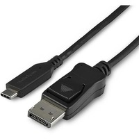 StarTech.com 3.3ft/1m USB C to DisplayPort 1.4 Cable Adapter - 8K/5K/4K USB Type C to DP 1.4 Monitor Video Converter Cable - HDR/HBR3/DSC - USB-C to