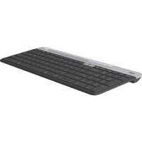 Logitech K580 Keyboard - Wireless Connectivity - USB Interface - Graphite - Bluetooth - 10 m - 2.40 GHz - Windows, Mac OS, iOS, Android - AAA Battery