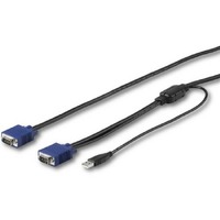 StarTech.com 10 ft. (3 m) USB KVM Cable for StarTech.com Rackmount Consoles - VGA and USB KVM Console Cable (RKCONSUV10) - 10 ft. (3 m) USB KVM Cable