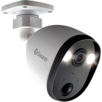 Swann HD Network Camera - Black, White - 30 m - 1920 x 1080 - Google Assistant, Alexa Supported