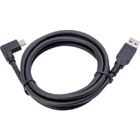Jabra 1.80 m USB Data Transfer Cable for Computer, Hub - First End: 1 x USB Type C - Male - Second End: 1 x USB 2.0 Type A - Male - Black