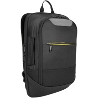 Targus CityGear TCG661GL Carrying Case (Backpack) for 35.6 cm (14") to 39.6 cm (15.6") Notebook - Black - Shock Absorbing, Impact Resistant - Nylon,