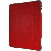 STM Goods Dux Plus Duo Carrying Case for 25.9 cm (10.2") Apple iPad (7th Generation) Tablet - Red - Retail