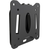 Atdec Wall Mount for Flat Panel Display - Black - 1 Display(s) Supported - 30 kg Load Capacity - 75 x 75, 100 x 100, 120 x 120 - Steel
