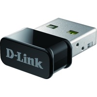 D-Link DWA-181 IEEE 802.11ac Wi-Fi Adapter for Desktop Computer/Notebook - USB 2.0 - 1.27 Gbit/s - 2.40 GHz ISM - 5 GHz UNII - External
