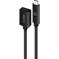 Alogic 1 m USB-C Data Transfer Cable - 1 - Cable for Notebook, Phone, Tablet - First End: 1 x USB 3.1 (Gen 2) Type C - Male - Second End: 1 x USB 3.1