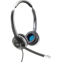 Cisco 532 Wired Over-the-head Stereo Headset - Binaural - Supra-aural - 90 Ohm - 50 Hz to 18 kHz - Uni-directional, Electret, Condenser Microphone -