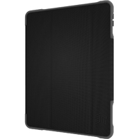 STM Goods Dux Plus Duo Carrying Case for 25.9 cm (10.2") Apple iPad (7th Generation) - Black, Clear - Water Resistant, Spill Resistant, Drop - Body -