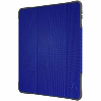 STM Goods Dux Plus Duo Carrying Case for 25.9 cm (10.2") Apple iPad (7th Generation) - Blue, Clear - Water Resistant, Spill Resistant, Drop Resistant