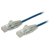 StarTech.com 1 m CAT6 Cable - Slim CAT6 Patch Cord - Blue - Snagless RJ45 Connectors - Gigabit Ethernet Cable - 28 AWG (N6PAT100CMBLS) - Slim CAT6 is