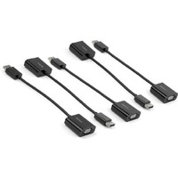 StarTech.com 5-Pack DisplayPort to VGA Adapter - DisplayPort 1.2 to VGA Monitor Active Adapter - DP to VGA Video Converter Dongle - M/F - Active 1.2