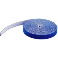 StarTech.com 50ft. Hook and Loop Roll - Blue - Cable Management (HKLP50BL) - Cable Strap - 15.2 m Length - Fabric