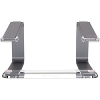Griffin Elevator Notebook Stand - Up to 14 cm (5.5") Screen Support - Desktop - Brushed Aluminium - Space Gray