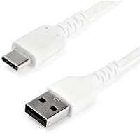 StarTech.com 1m USB A to USB C Charging Cable - Durable Fast Charge & Sync USB 2.0 to USB Type C Data Cord - Aramid Fiber M/M 3A