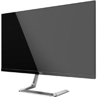 AOC Q27T1 27" Class WQHD LCD Monitor - 16:9 - Silver - 27" Viewable - In-plane Switching (IPS) Technology - WLED Backlight - 2560 x 1440 - 16.7 - 350