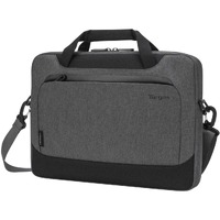 Targus Cypress TBS92602GL Carrying Case (Slipcase) for 33 cm (13") to 35.6 cm (14") Notebook - Grey - Woven Fabric Body - Shoulder Strap, Handle, - x
