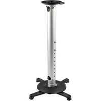 StarTech.com Universal Ceiling Projector Mount - Height Adjustable Hanging Pole Mount 5"-22.7" from Ceiling - 33lb (15kg) - Tilt/Rotate - Heavy duty