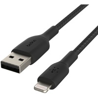 Belkin BOOST&uarr;CHARGE 1 m Lightning/USB Data Transfer Cable for iPhone - First End: 1 x Lightning - Male - Second End: 1 x USB Type A - Male - MFI