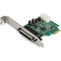 StarTech.com Multiport Serial Adapter - PCI Express 1.1 - 4 x DB-9 RS-232 - Serial, Via Cable - 921.60 kbit/s - 16950 - Plug-in Card - Low-profile