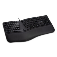 Kensington Pro Fit Keyboard - Cable Connectivity - USB Type A Interface - Black - Windows, ChromeOS, Mac OS