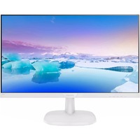 Philips 273V7QDAW 27" Class Full HD LCD Monitor - 16:9 - Textured White - 27" Viewable - In-plane Switching (IPS) Technology - WLED Backlight - 1920
